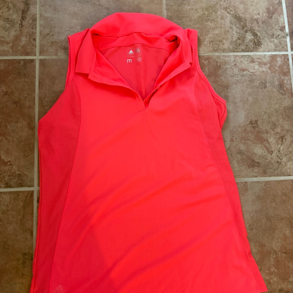 Coral Golf Polo